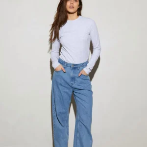STIEGLITZ Basic Longsleeve | Melange Grey Clearance