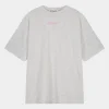 STIEGLITZ Basic Oversized T-shirt | Melange Grey Cheap