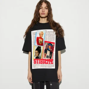 STIEGLITZ Dunja Oversized T-shirt | Black Discount