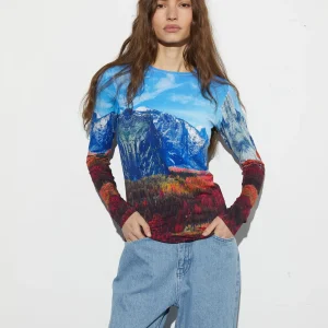 STIEGLITZ Dusa Longsleeve Top | Blue Store