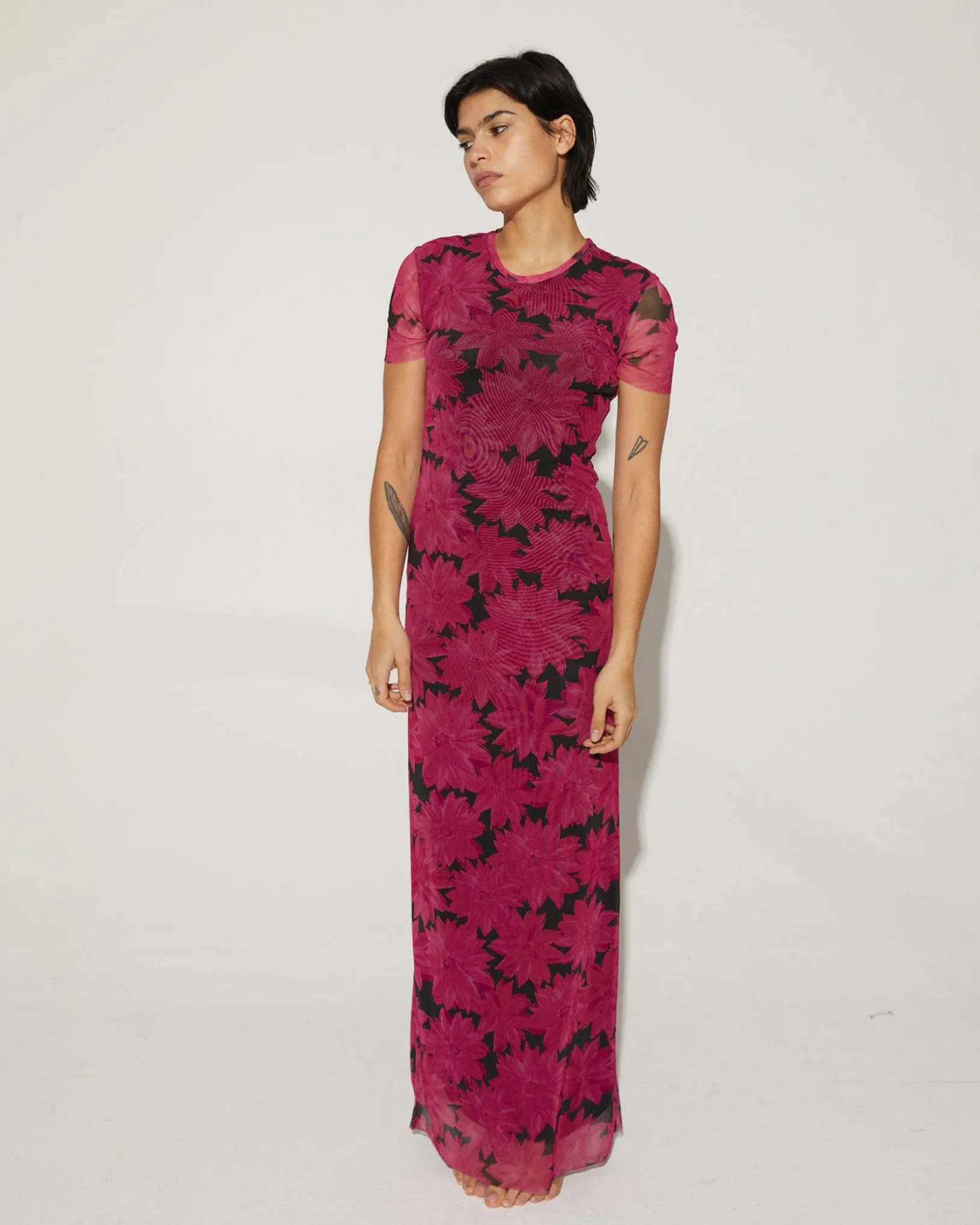 joan_mesh_jurk_roze_1.webp STIEGLITZ Joan Mesh Jurk Roze Clearance