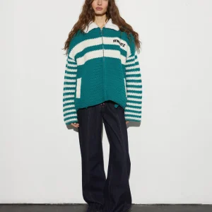 STIEGLITZ Kayden Crochet Jacket | Green Outlet