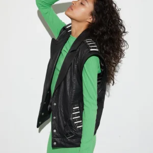 STIEGLITZ Leather Gael Biker Jacket | Black Online