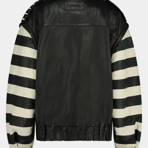 STIEGLITZ Leather Gael Biker Jacket | Black Online