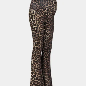 STIEGLITZ Leopard Maternity Flared Broek | Brown Discount
