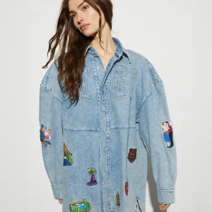 STIEGLITZ Luka Denim Blouse | Denim Blue Cheap