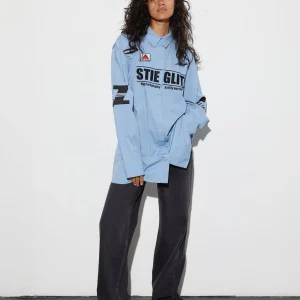 STIEGLITZ Reza Blouse | Blue Flash Sale