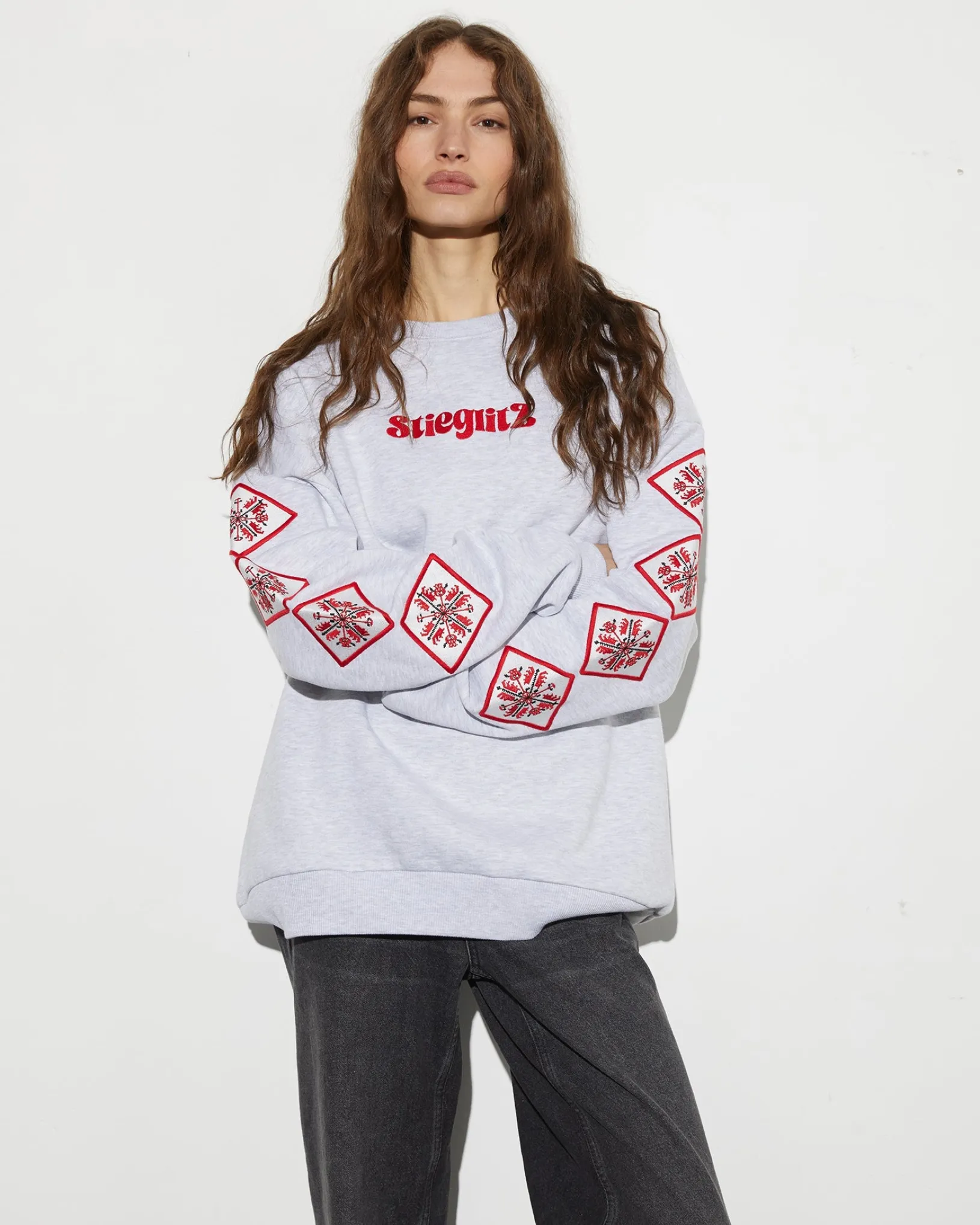 silvi_sweater__melange_grey_0.webp STIEGLITZ Silvi Sweater | Melange Grey Cheap