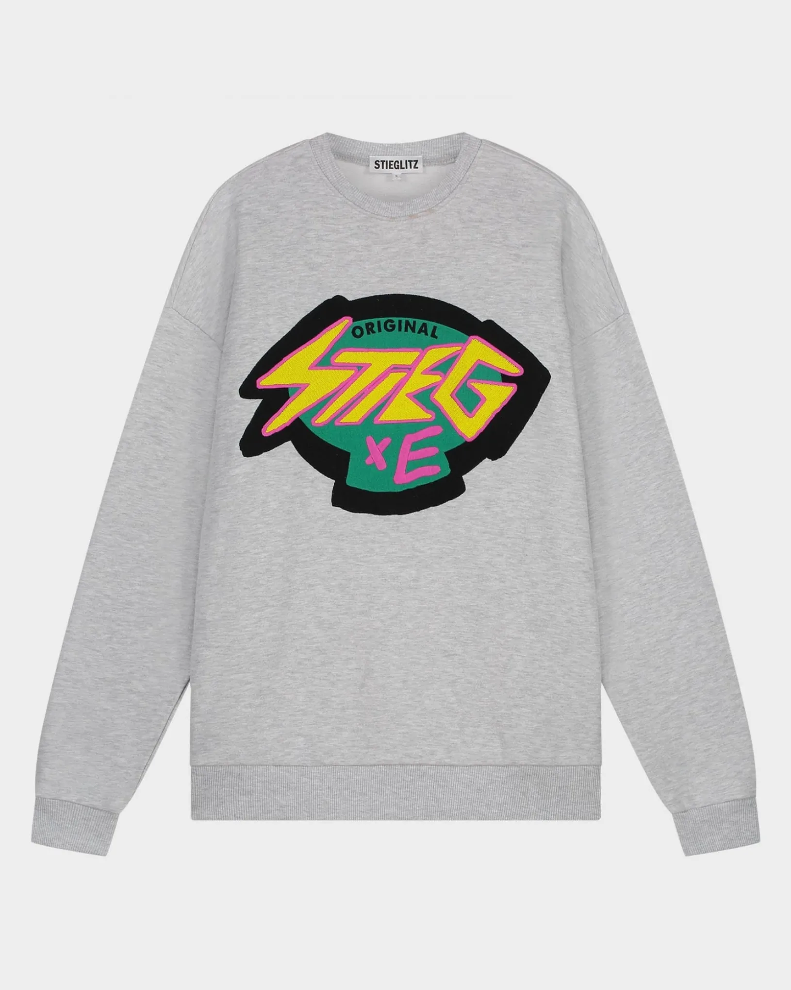 wolf_sweater__melange_grey_0.webp STIEGLITZ Wolf Sweater | Melange Grey Store