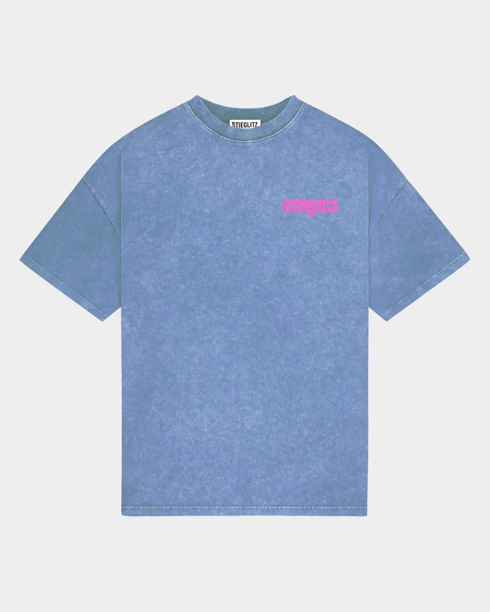 world_of_stieg_oversized_tshirt__blue_0.webp STIEGLITZ World Of Stieg Oversized T-shirt | Blue Flash Sale