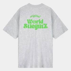 STIEGLITZ World Of Stieg Oversized T-shirt | Melange Grey Store