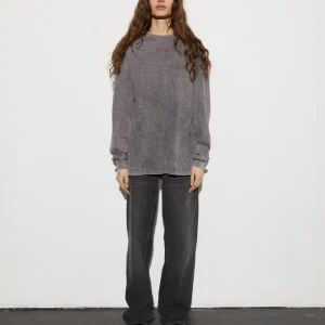 STIEGLITZ Worn Out Skate Longsleeve | Washed Grey Discount
